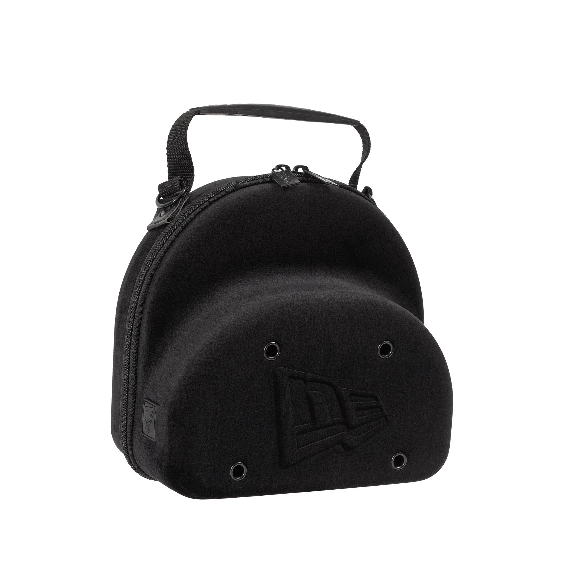 This is a New Era Velour Black 2Pk 59FIFTY Cap Carrier 3