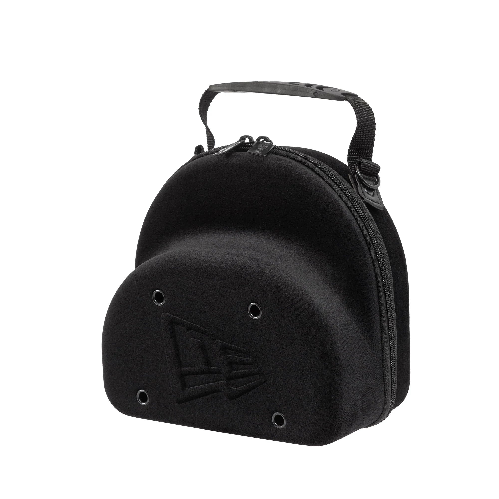 This is a New Era Velour Black 2Pk 59FIFTY Cap Carrier 4