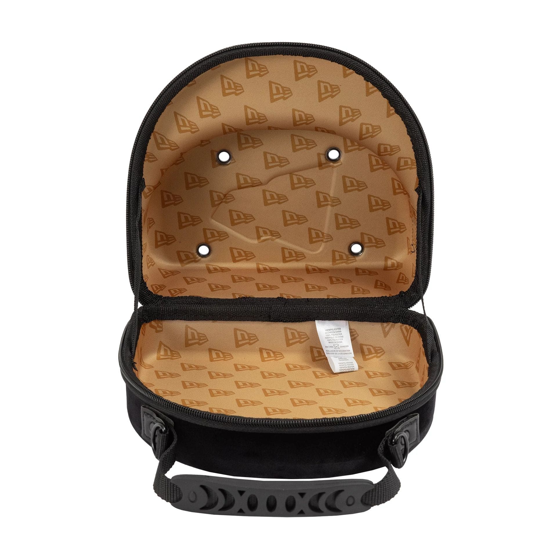 This is a New Era Velour Black 2Pk 59FIFTY Cap Carrier 2