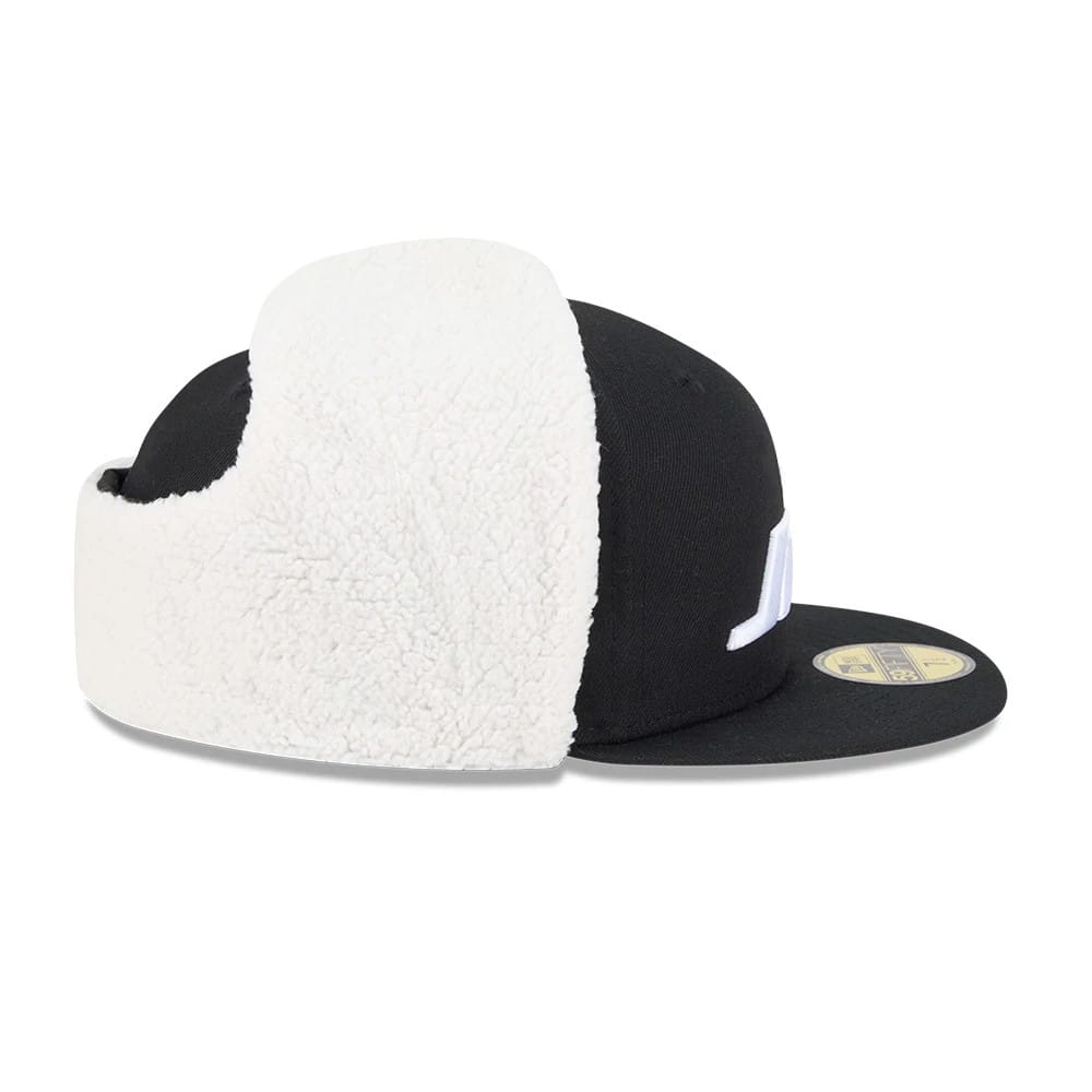 This is a New York Jets NFL Classic Black Dogear 59FIFTY Fitted Cap 7