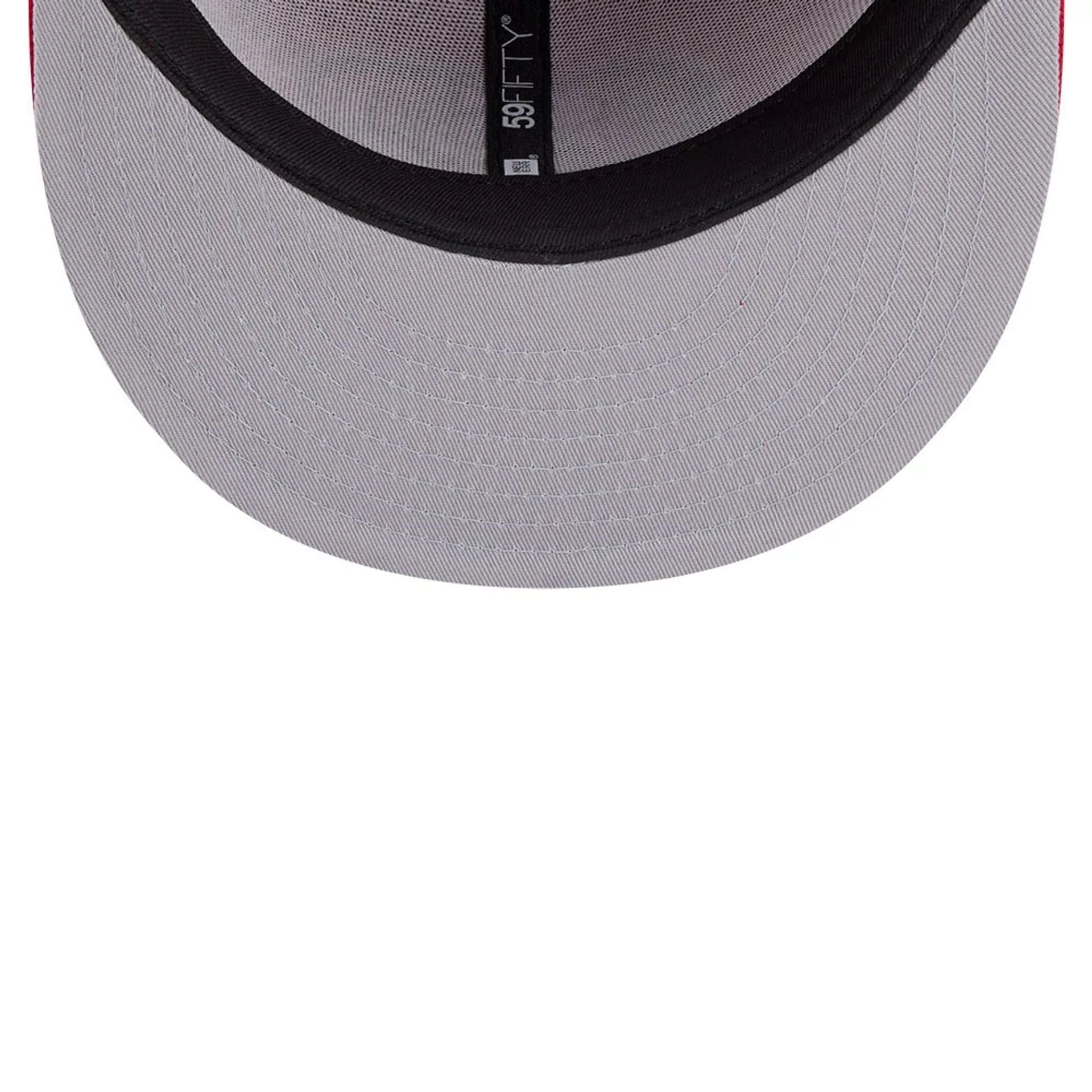 This is a Kansas City Chiefs NFL Classic Red Dogear 59FIFTY Fitted Cap 2