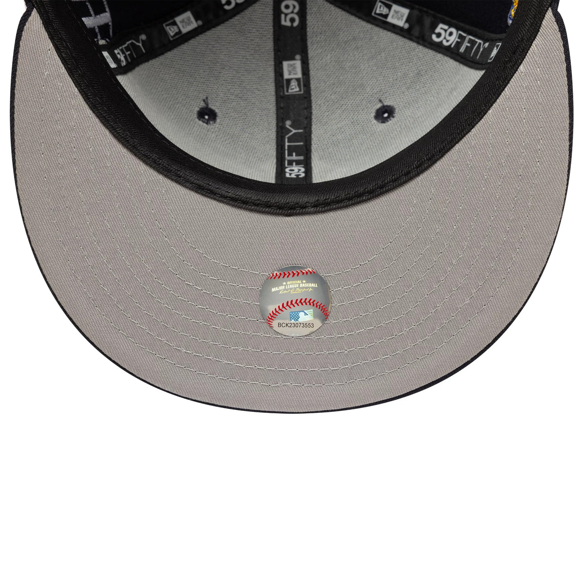 This is a New York Yankees MLB Poly Kanji Navy 59FIFTY Fitted Cap 2