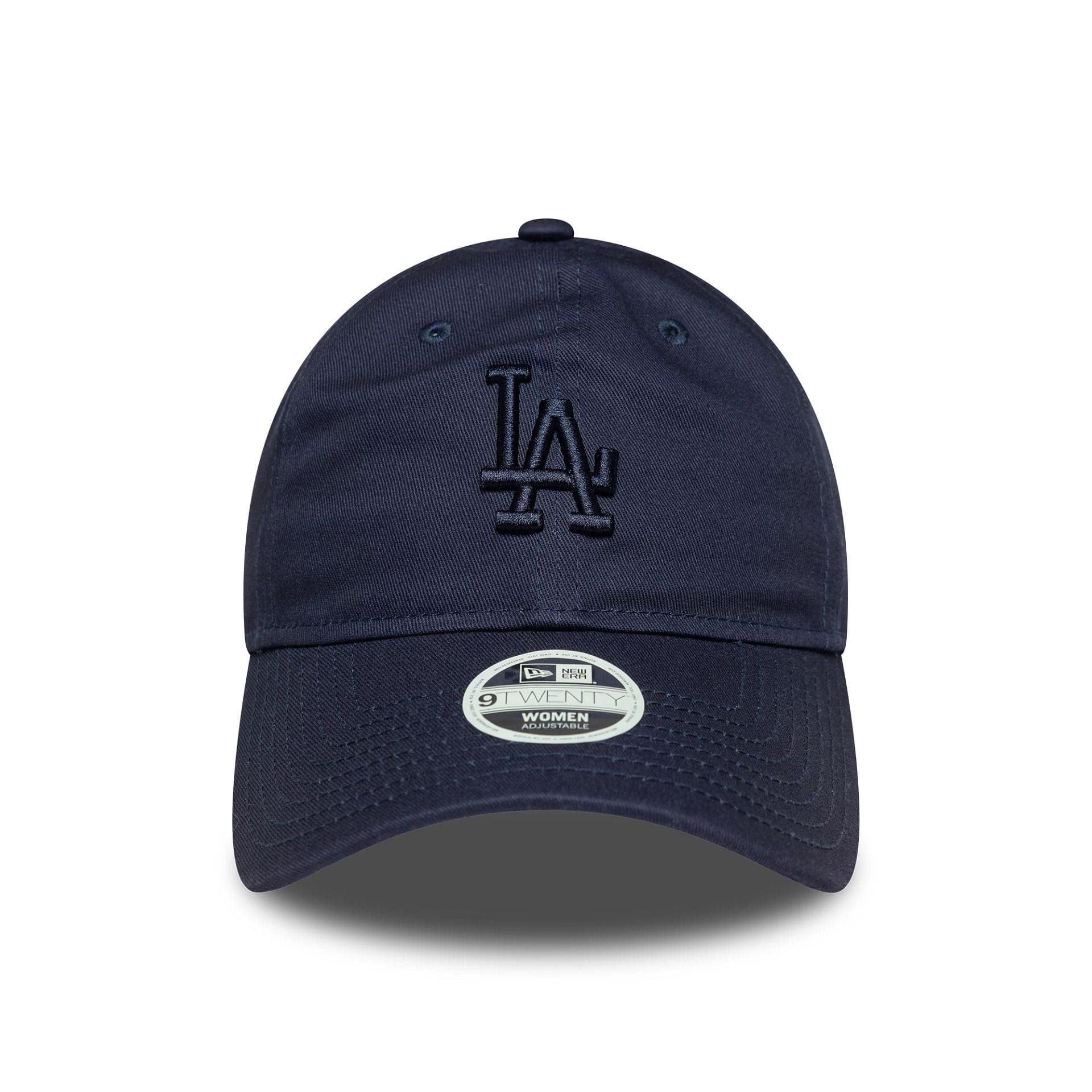 This is a LA Dodgers Womens MLB League Essential Midi Navy 9TWENTY Adjustable Cap 2