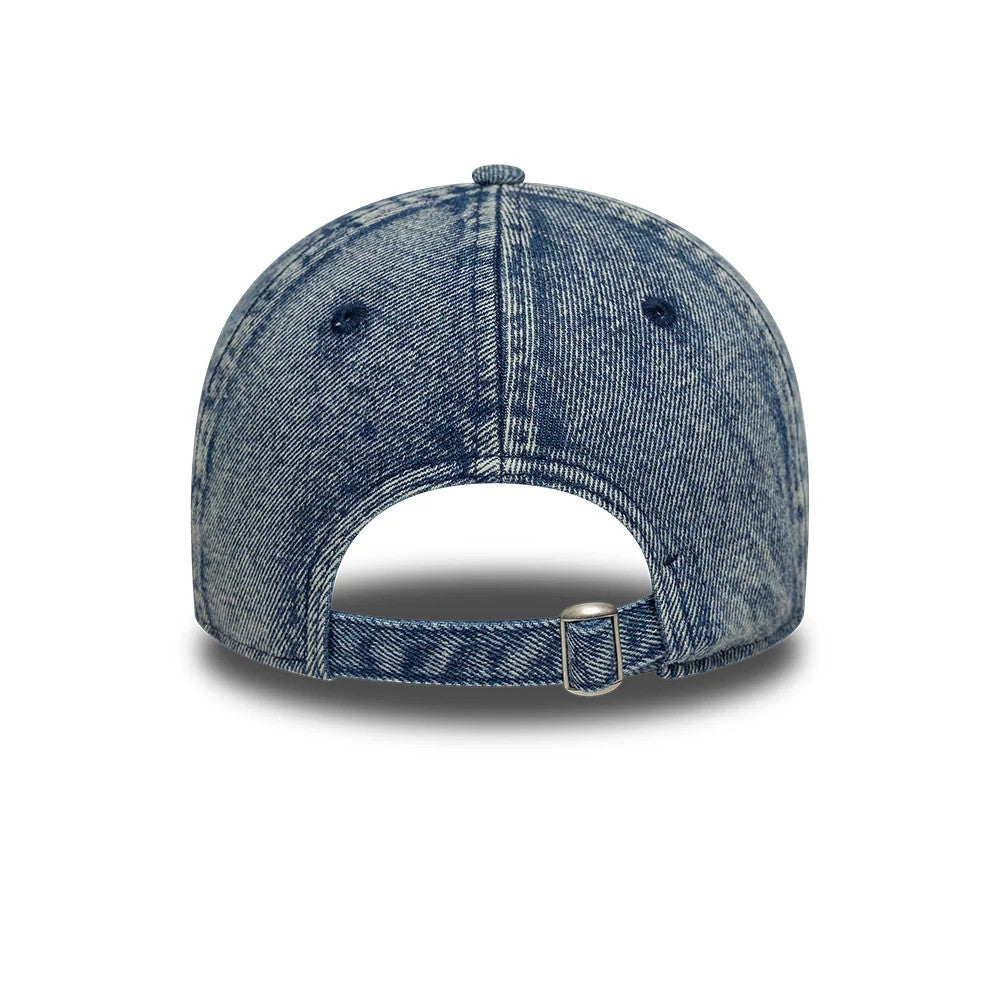 This is a LA Dodgers Womens MLB Denim Blue 9TWENTY Adjustable Cap 4