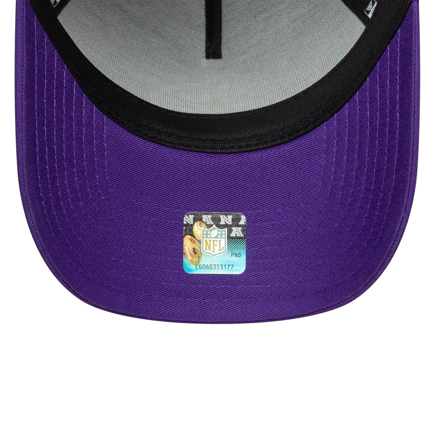 This is a Minnesota Vikings NFL Charcoal 9FORTY E-Frame Adjustable Cap 5
