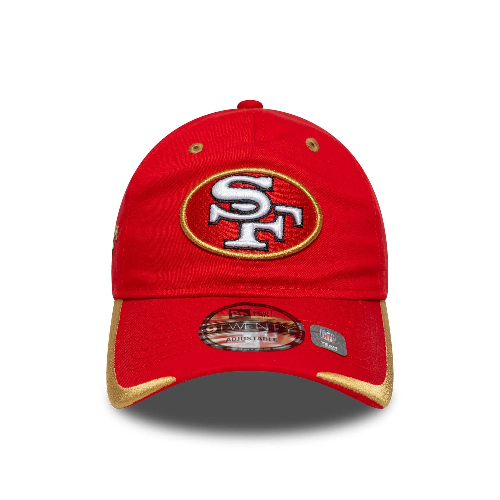 This is a San Francisco 49ers NFL Red 9TWENTY Adjustable Cap 2