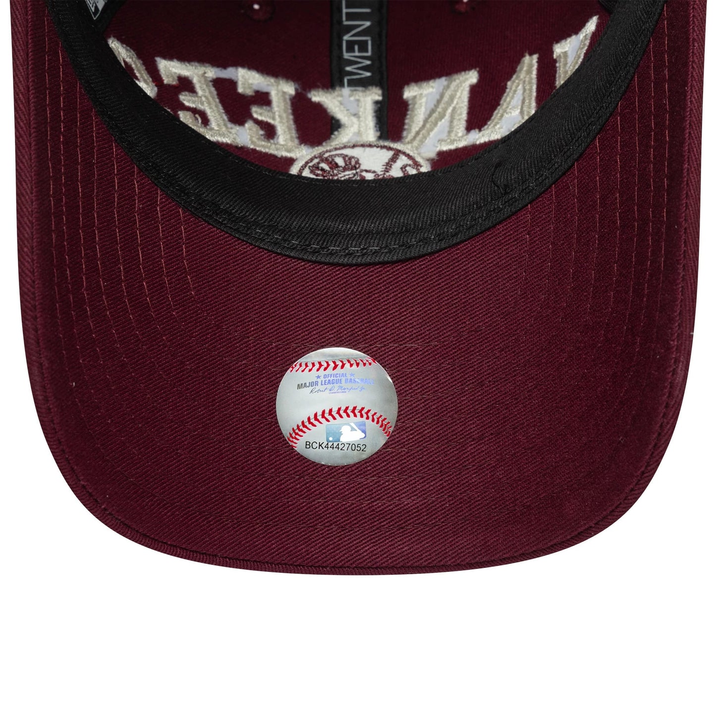 This is a New York Yankees Youth MLB College Dark Red 9TWENTY Adjustable Cap 5