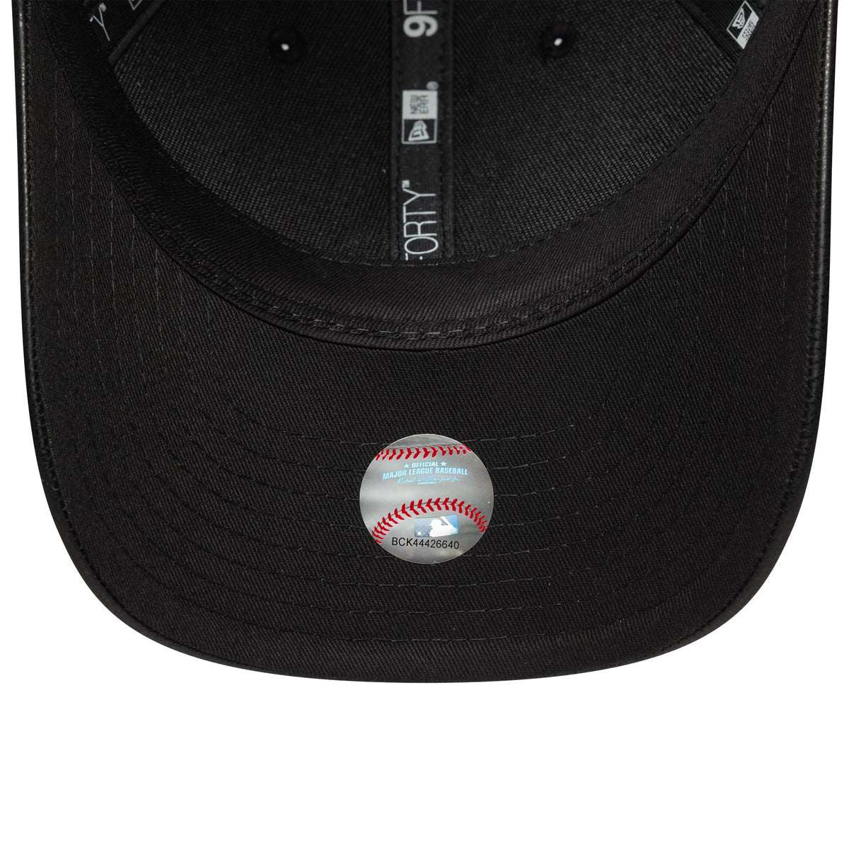 This is a LA Dodgers MLB PU Black 9FORTY M-Crown Adjustable Cap 5