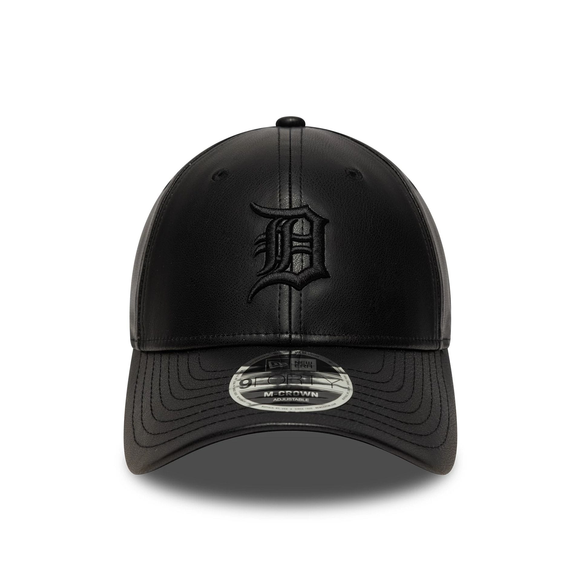 This is a Detroit Tigers MLB PU Black 9FORTY M-Crown Adjustable Cap 2