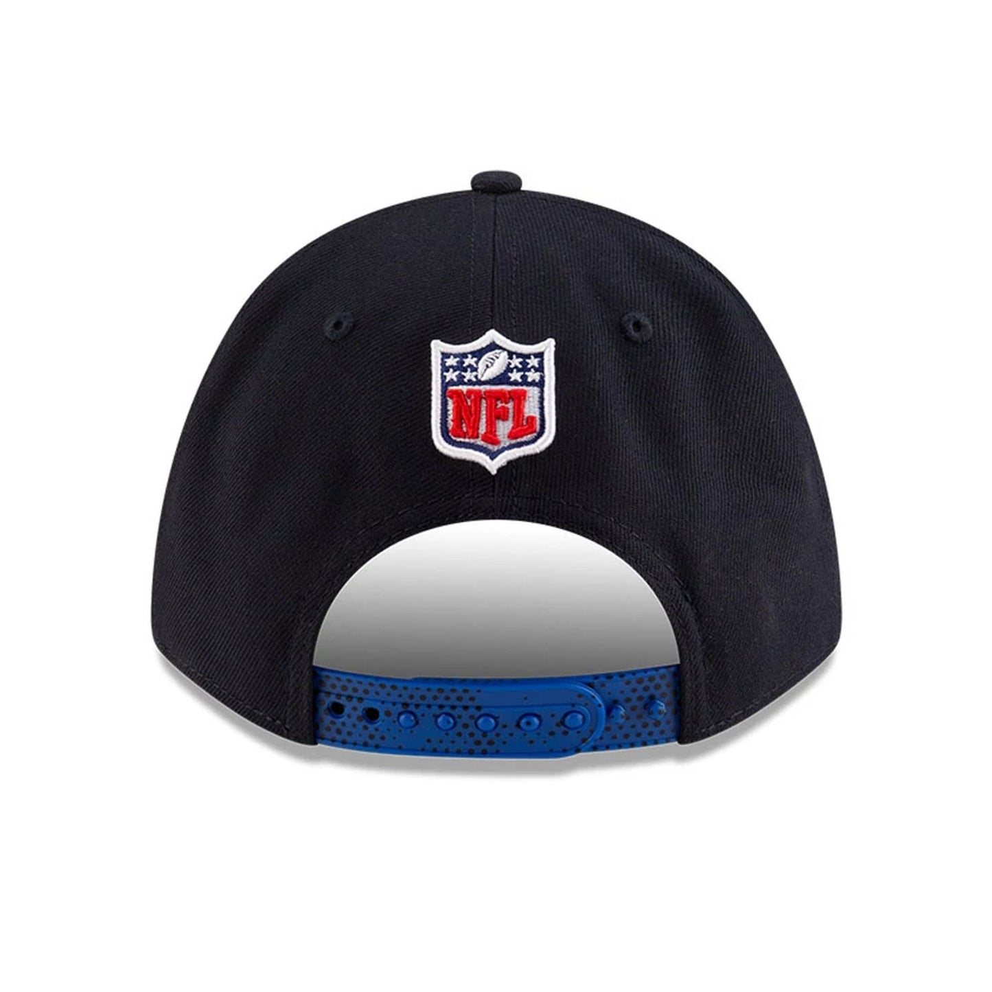 This is a LA Rams NFL Rivalry 2025 Dark Blue 9FORTY M-Crown A-Frame Adjustable Cap 7
