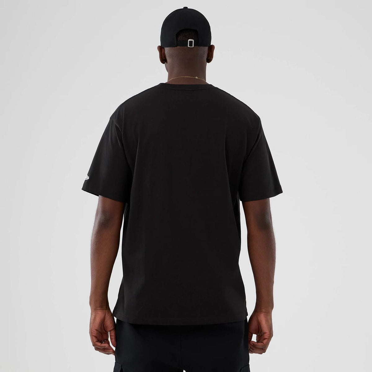 The Male model is wearing Seinfeld Lifestyle Graphic Black T-Shirt 2