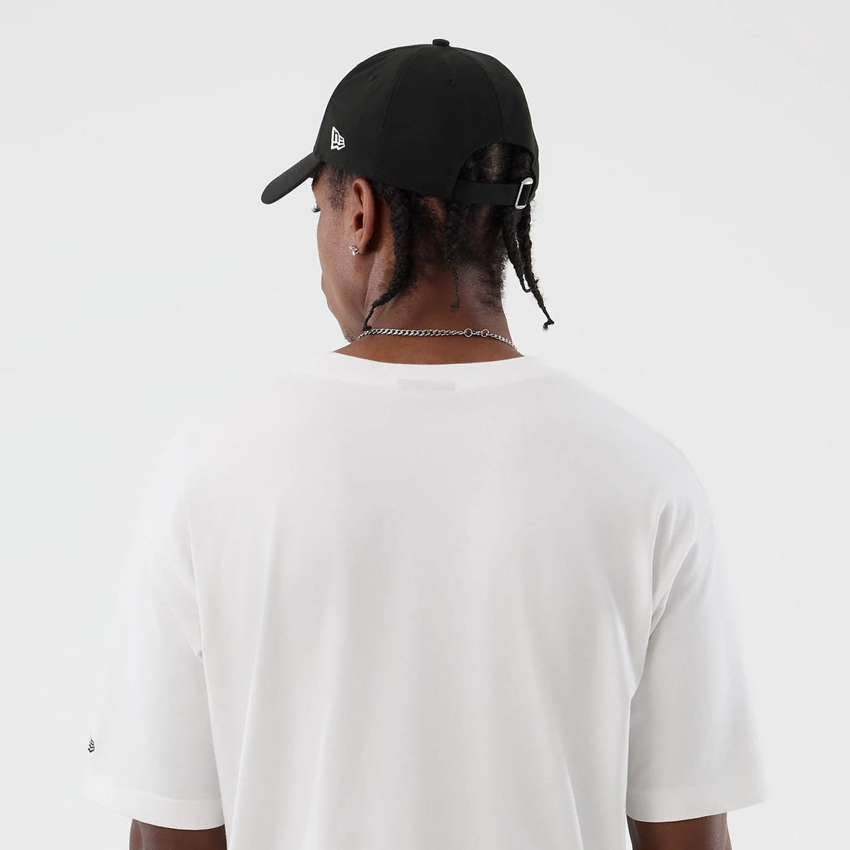 The Male model is wearing New York Yankees Cooperstown MLB Sport Classic White T-Shirt 5