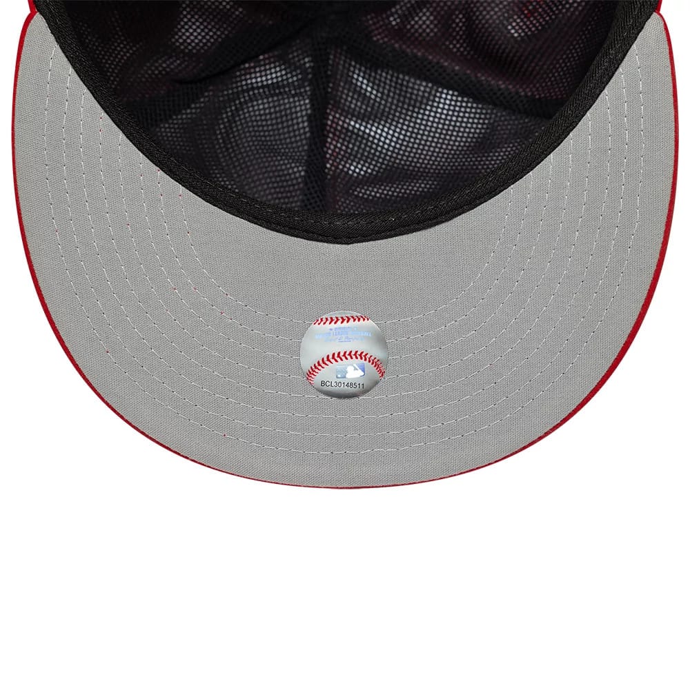 This is a LA Angels MLB Gore-Tex Red 59FIFTY Fitted Cap 2