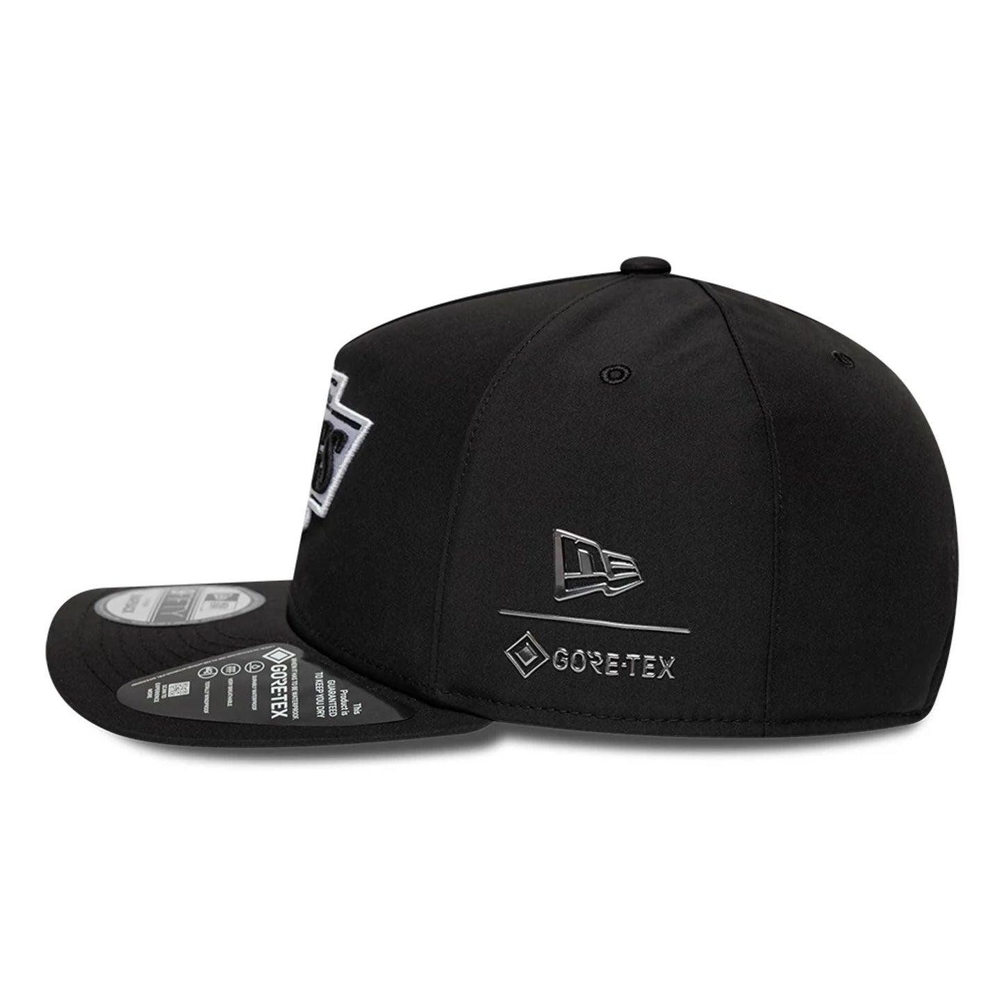 This is a LA Kings NHL Gore-Tex Black 9FIFTY A-Frame Snapback Adjustable Cap 7