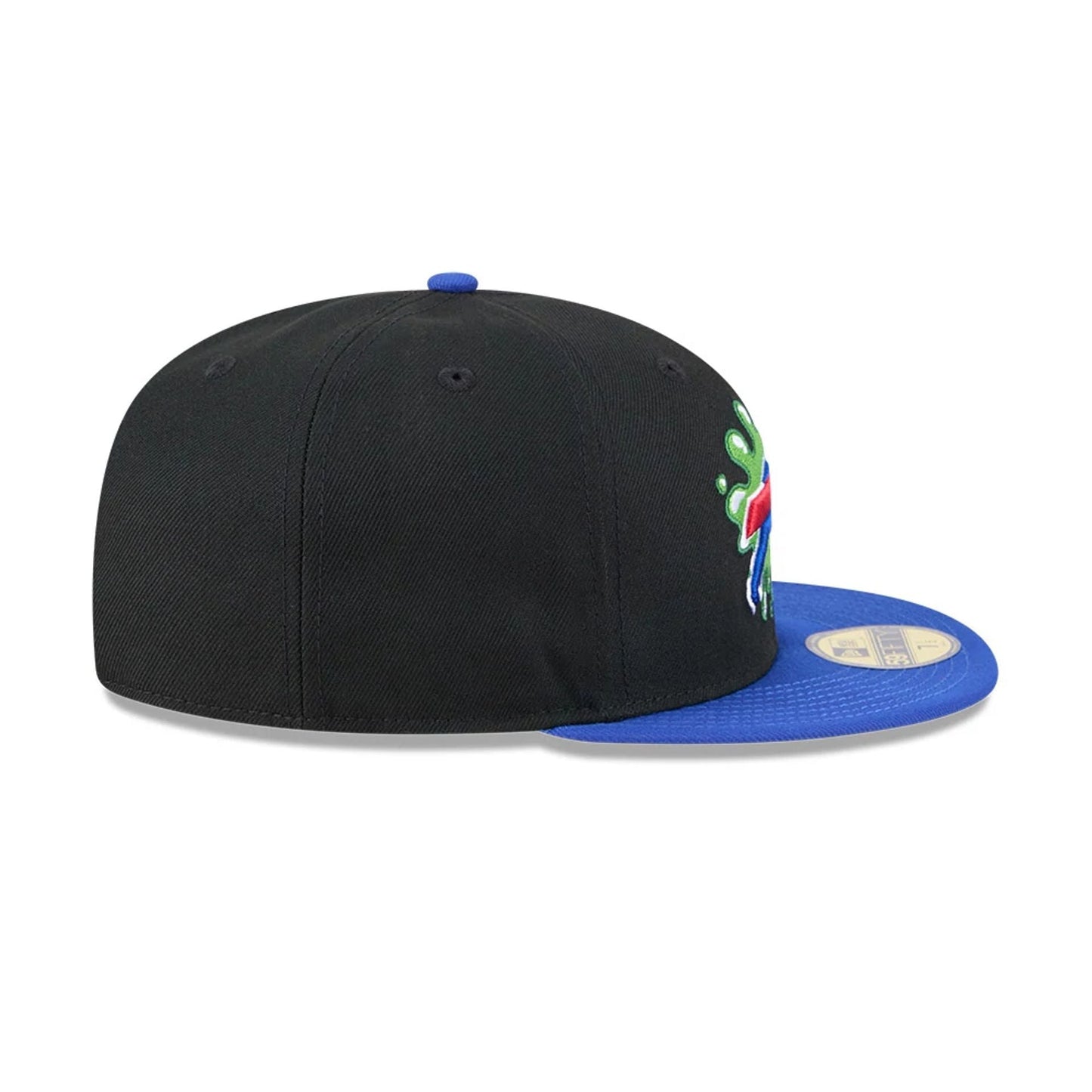 Pictured is this Buffalo Bills NFL x Nickelodeon black 59FIFTY Fitted cap. 7