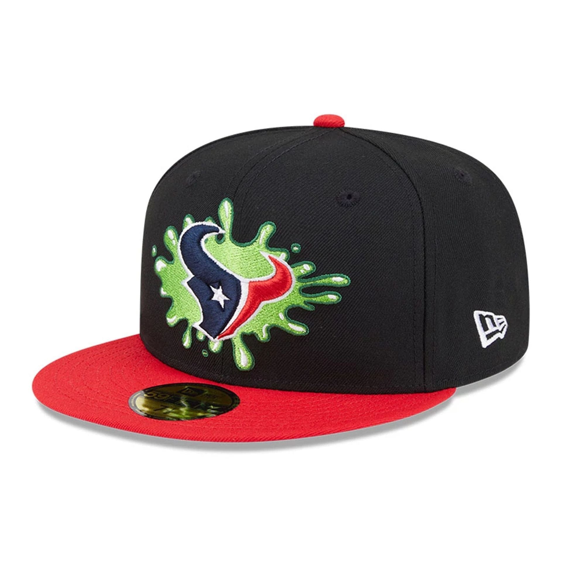 Pictured is this Houston Texans NFL x Nickelodeon black 59FIFTY Fitted cap. 1