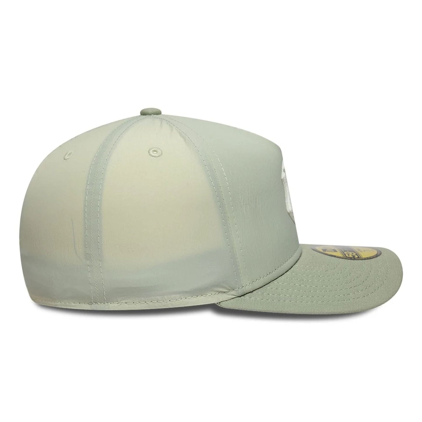 This is a New York Yankees Crinkle Pastel Green 59FIFTY A-Frame Fitted Cap 7