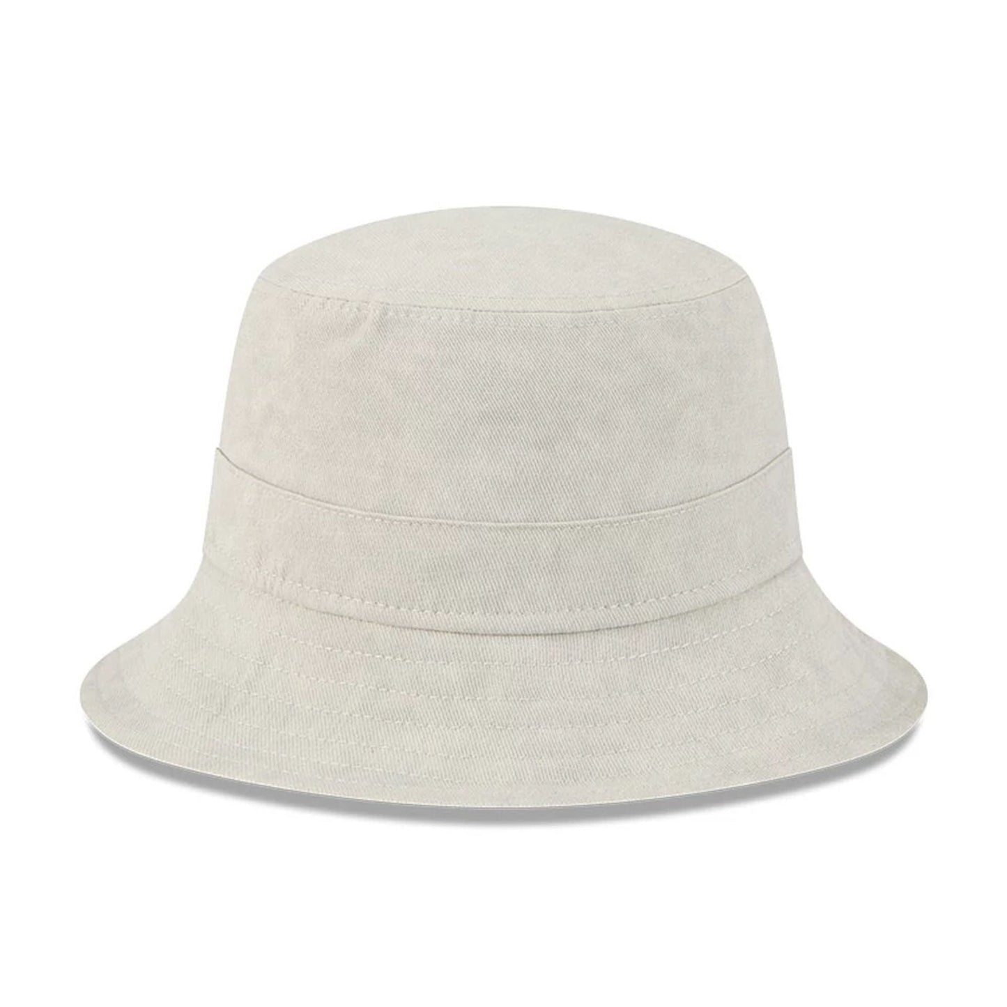 This is a New Era Light Cream Bucket Hat 6