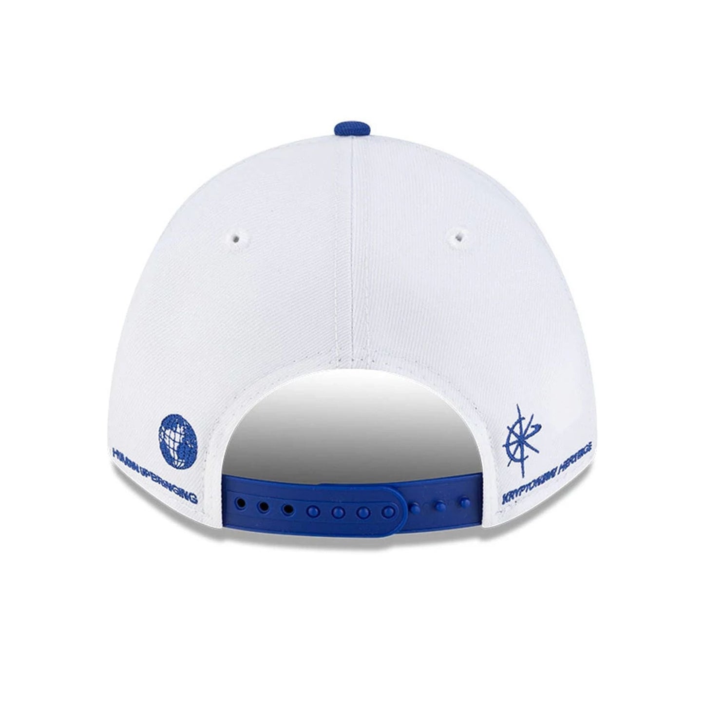 This is a Superman White 9FORTY M-Crown A-Frame Adjustable Cap 7
