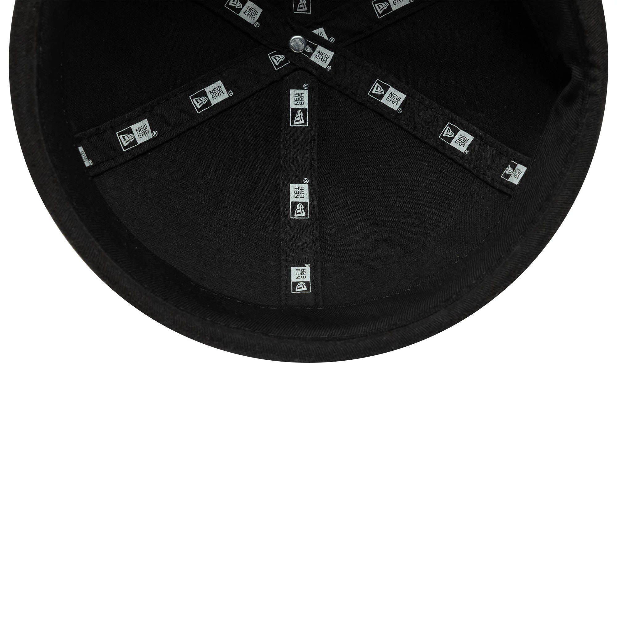 This is a New Era Washed Cotton Black Docker Adjustable Hat 4