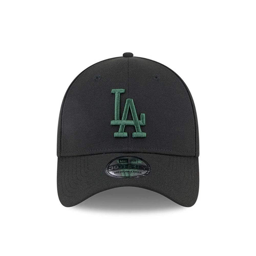 This is a LA Dodgers MLB Lifestyle Black 39THIRTY Stretch Fit Cap 3