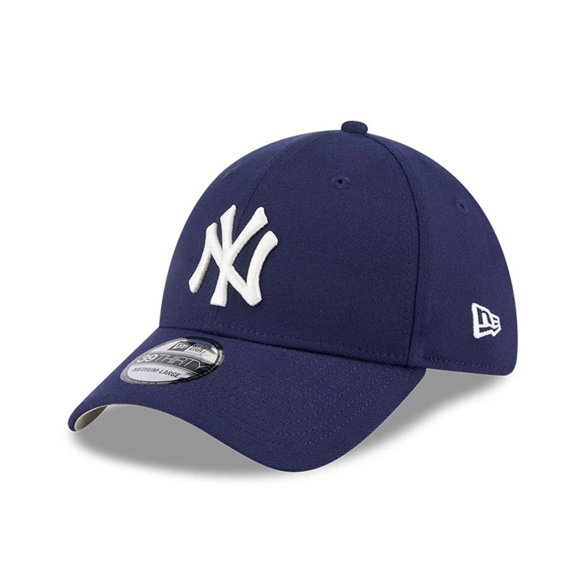 This is a New York Yankees MLB Lifestyle Navy 39THIRTY Stretch Fit Cap 1
