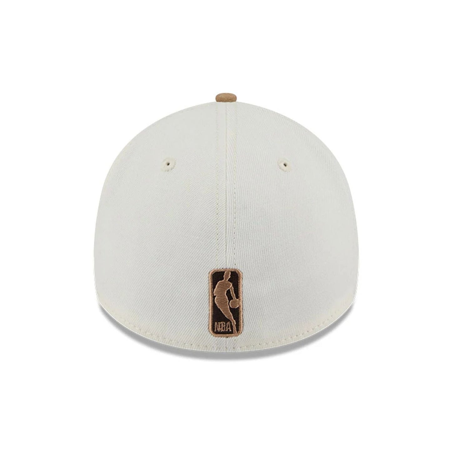 Pictured is this NBA Sandy Bay LA Lakers 39THIRTY A-Frame Stretch Fit cap in white. 7
