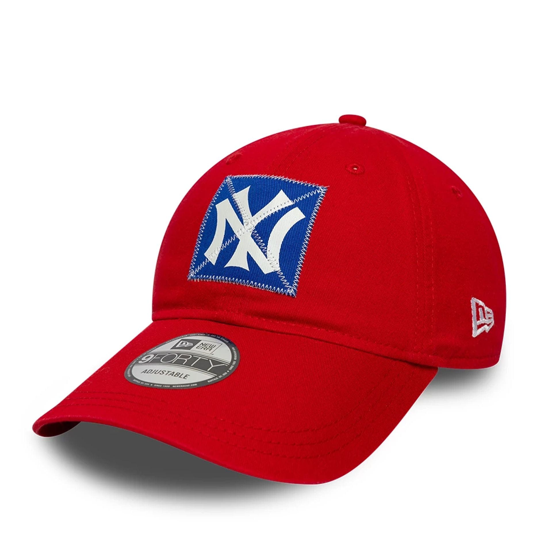 This is a New York Yankees Ralph Lauren x MLB Open Red 9FORTY Adjustable Cap 1