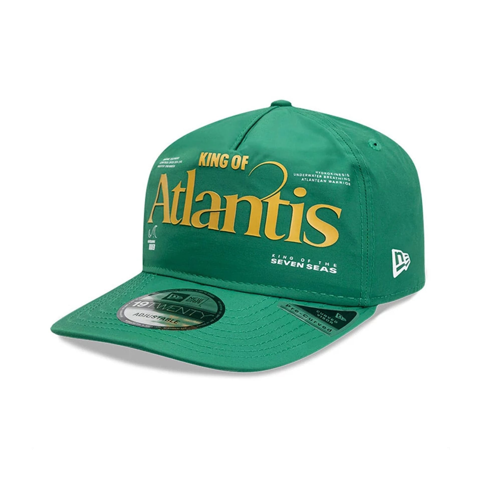 This is a Aquaman Justice League Green 19TWENTY Adjustable Cap 1