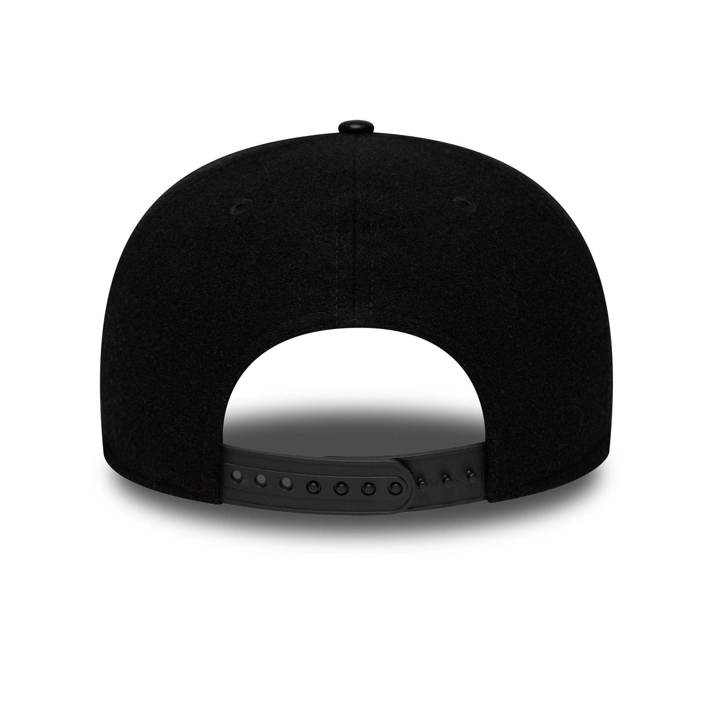 This is a Colorado Rockies Wool Letterman Black 9FIFTY A-Frame Snapback Adjustable Cap 7