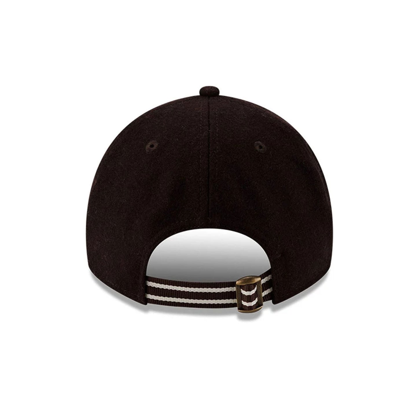 This is a San Diego Padres Wool Letterman Dark Brown 9TWENTY A-Frame Adjustable Cap 7