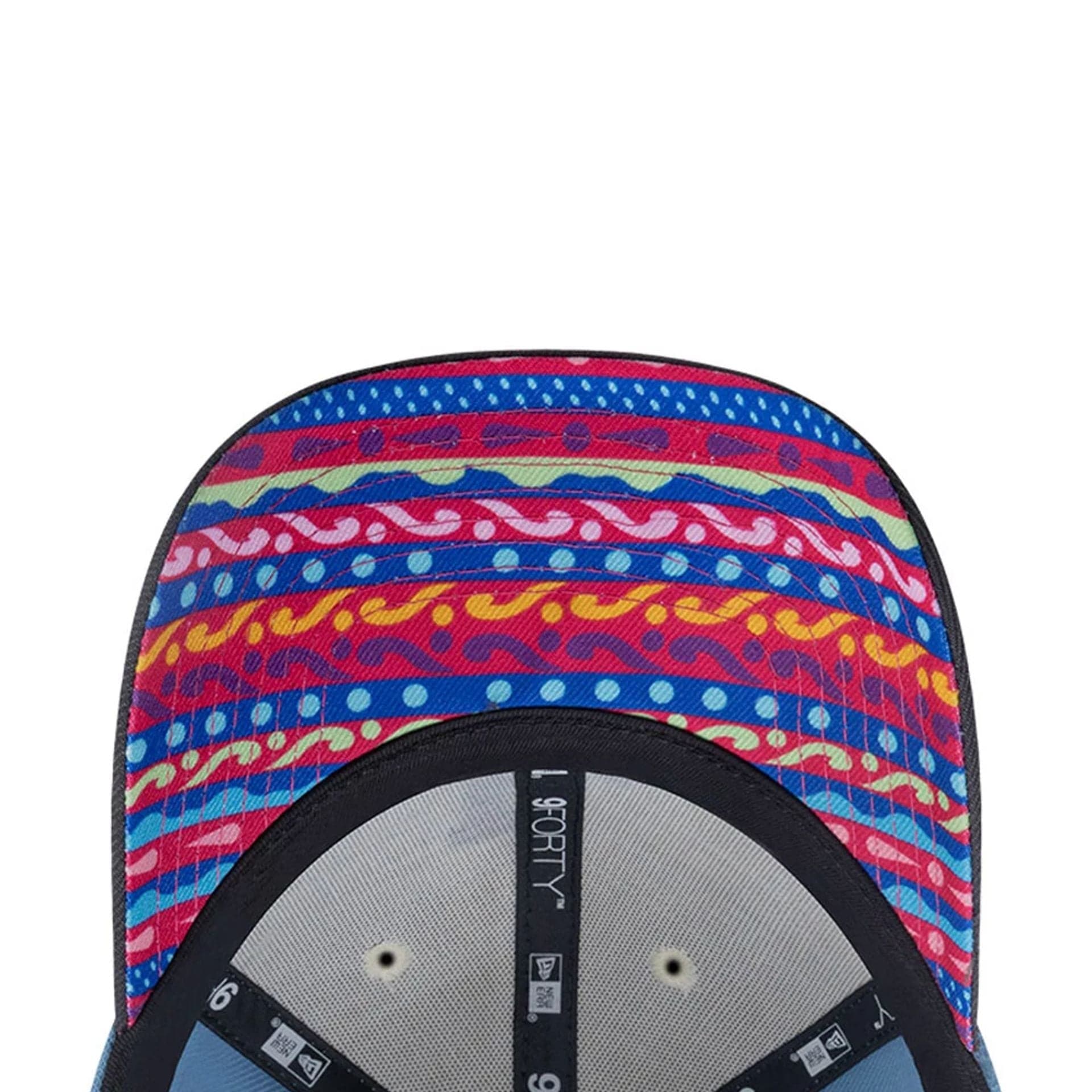 This is a LA Dodgers MLB City Element Guatemala Pastel Blue 9FORTY Adjustable Cap 2