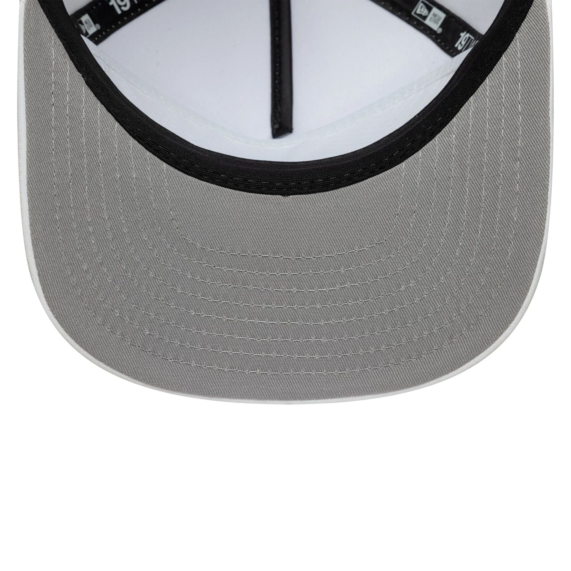 This is a New Era White 19TWENTY Adjustable Cap 2