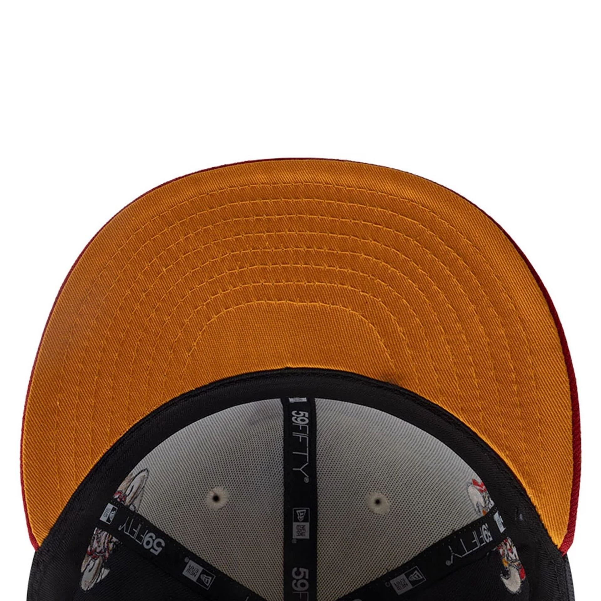 This is a LA Dodgers MLB City Element Dominican Republic Navy 59FIFTY Fitted Cap 2