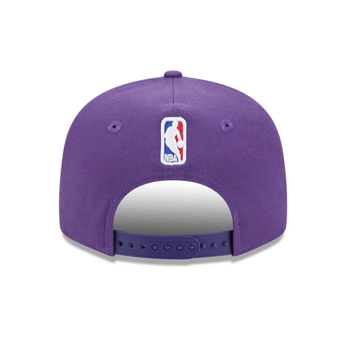 This is a LA Lakers NBA Statement Purple 9FIFTY Snapback Adjustable Cap 7