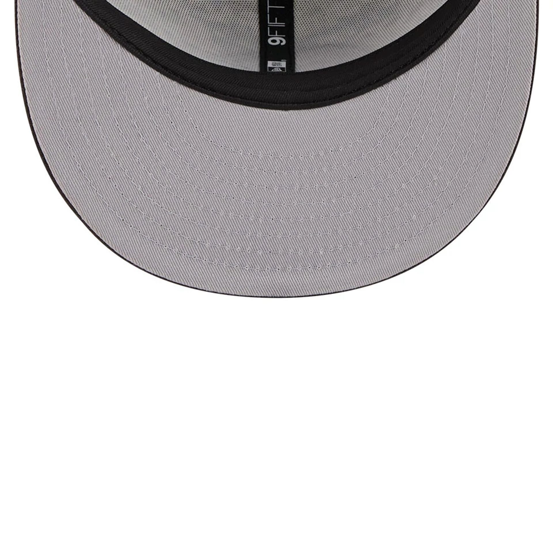 This is a Cleveland Browns NFL Salute To Service 2025 Dark Brown 9FIFTY Snapback Adjustable Cap 2