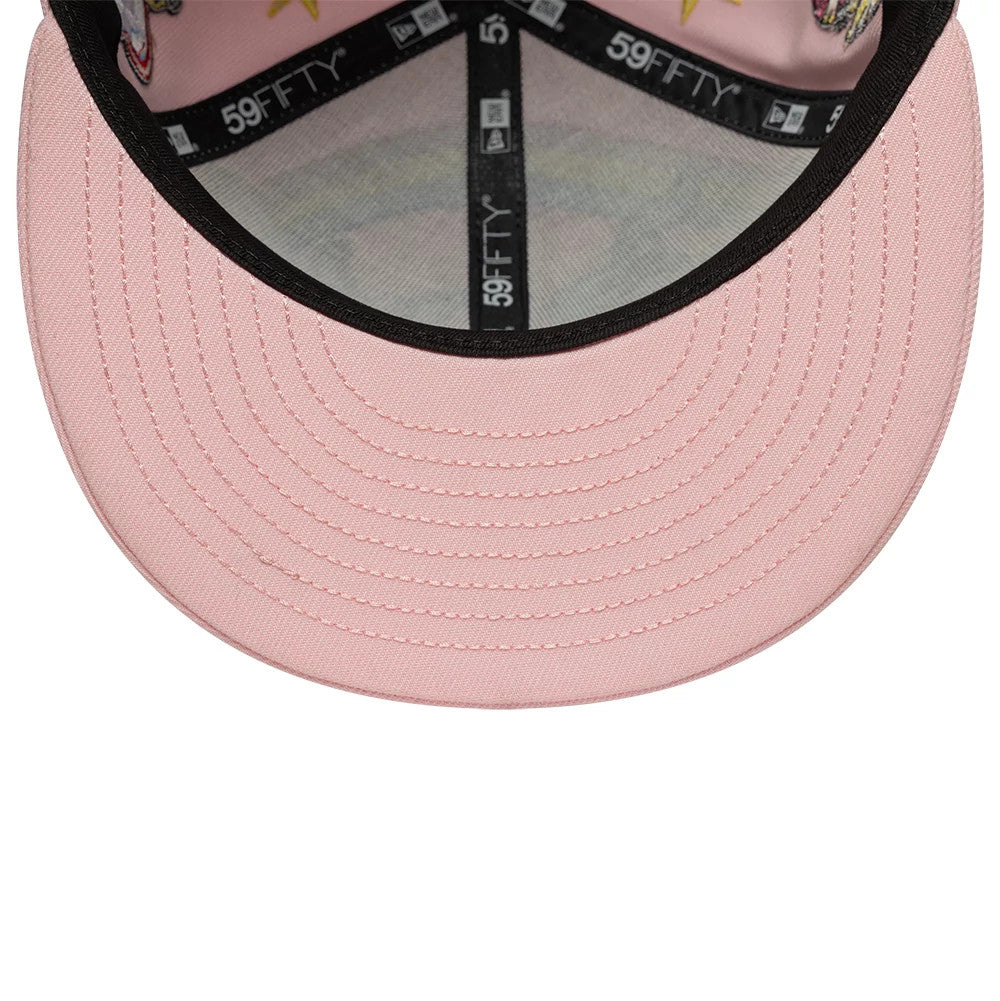 This is a New Era x Kenzo Pastel Pink 59FIFTY Fitted Cap 7