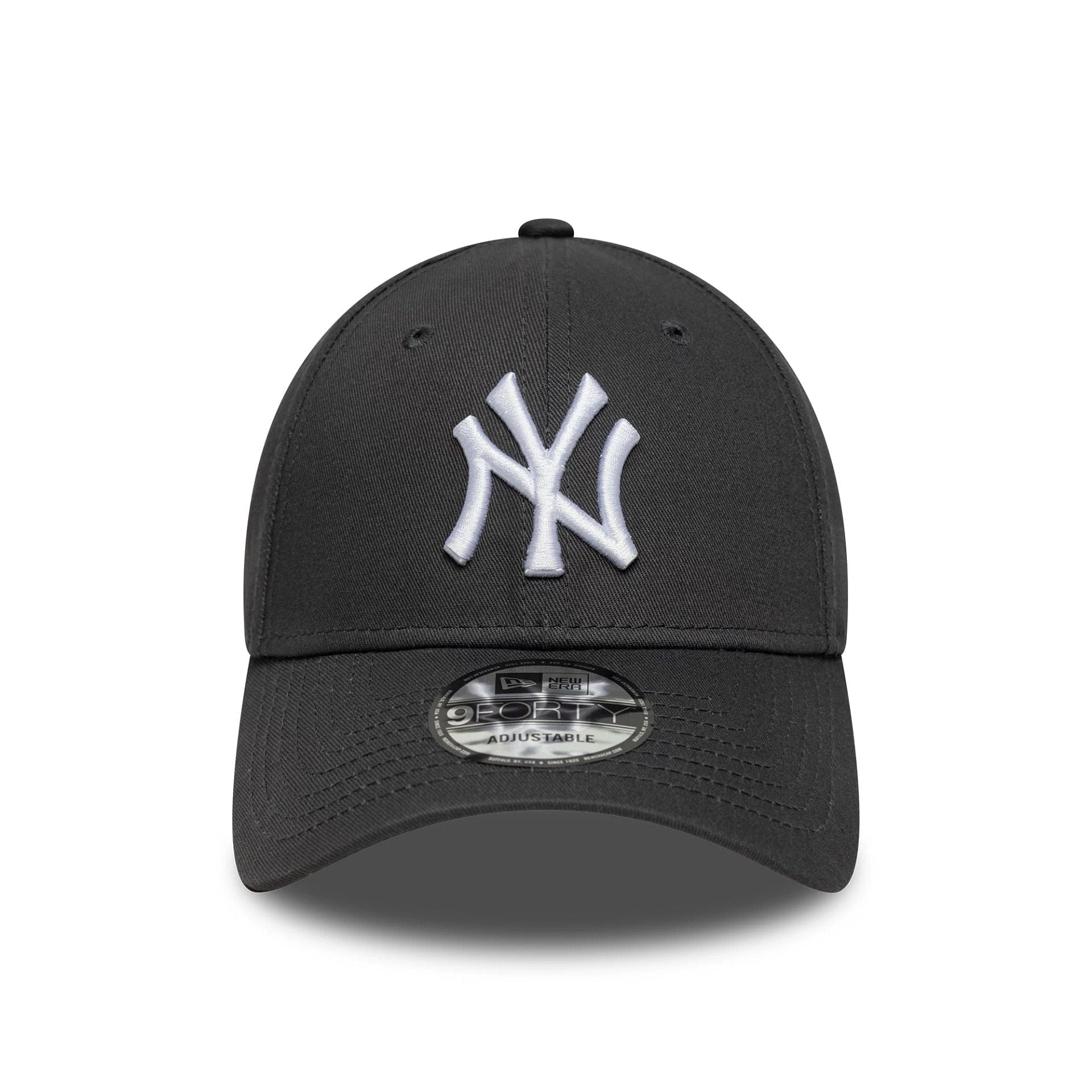 Pictured is this MLB League Essential New York Yankees 9FORTY in charcoal. 2