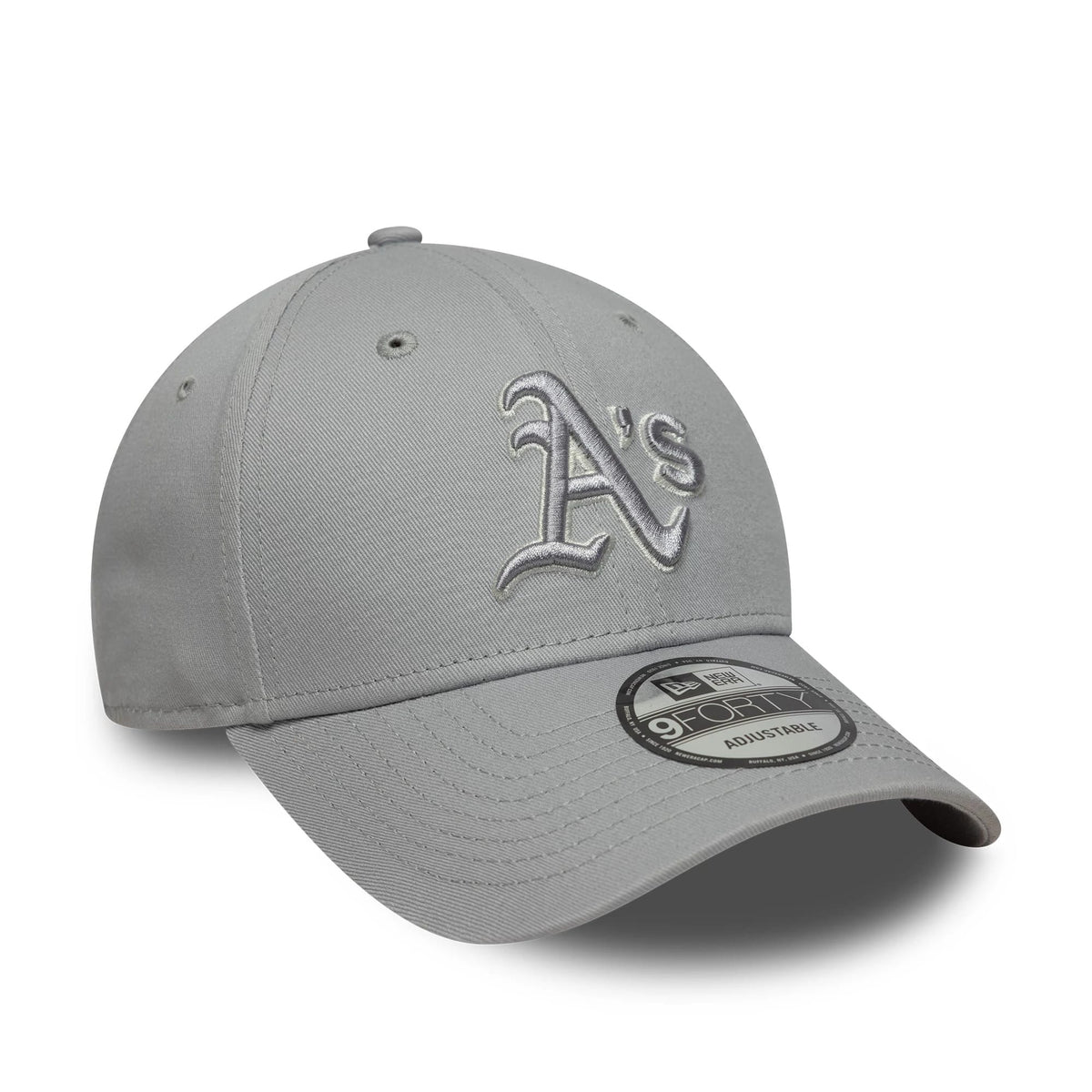 Pictured is this MLB Team Outline Athletics 9FORTY in grey. 3