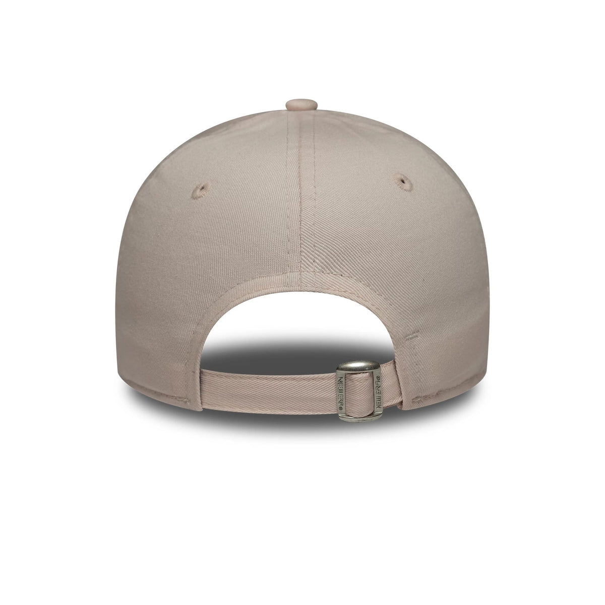 Pictured is this Womens MLB Metallic Logo New York Yankees 9FORTY in pastel pink. 4