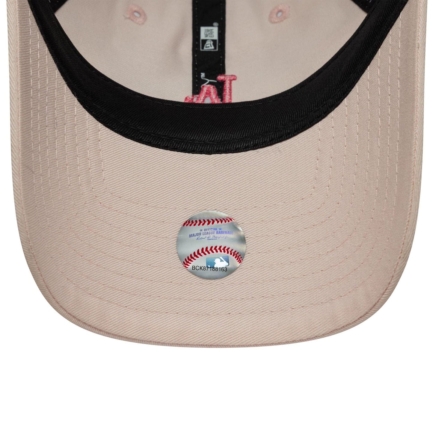 Pictured is this Womens MLB Washed Mini LA Dodgers 9TWENTY in pastel pink. 5