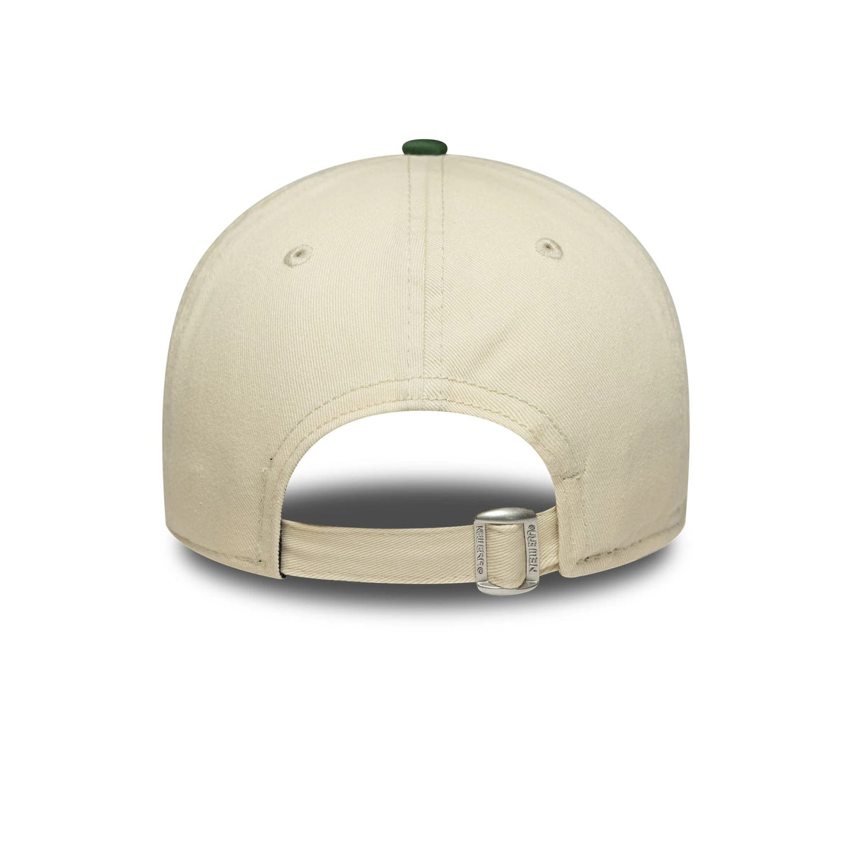 Pictured is this Womens New Era 9TWENTY A-Frame in Cream. 4