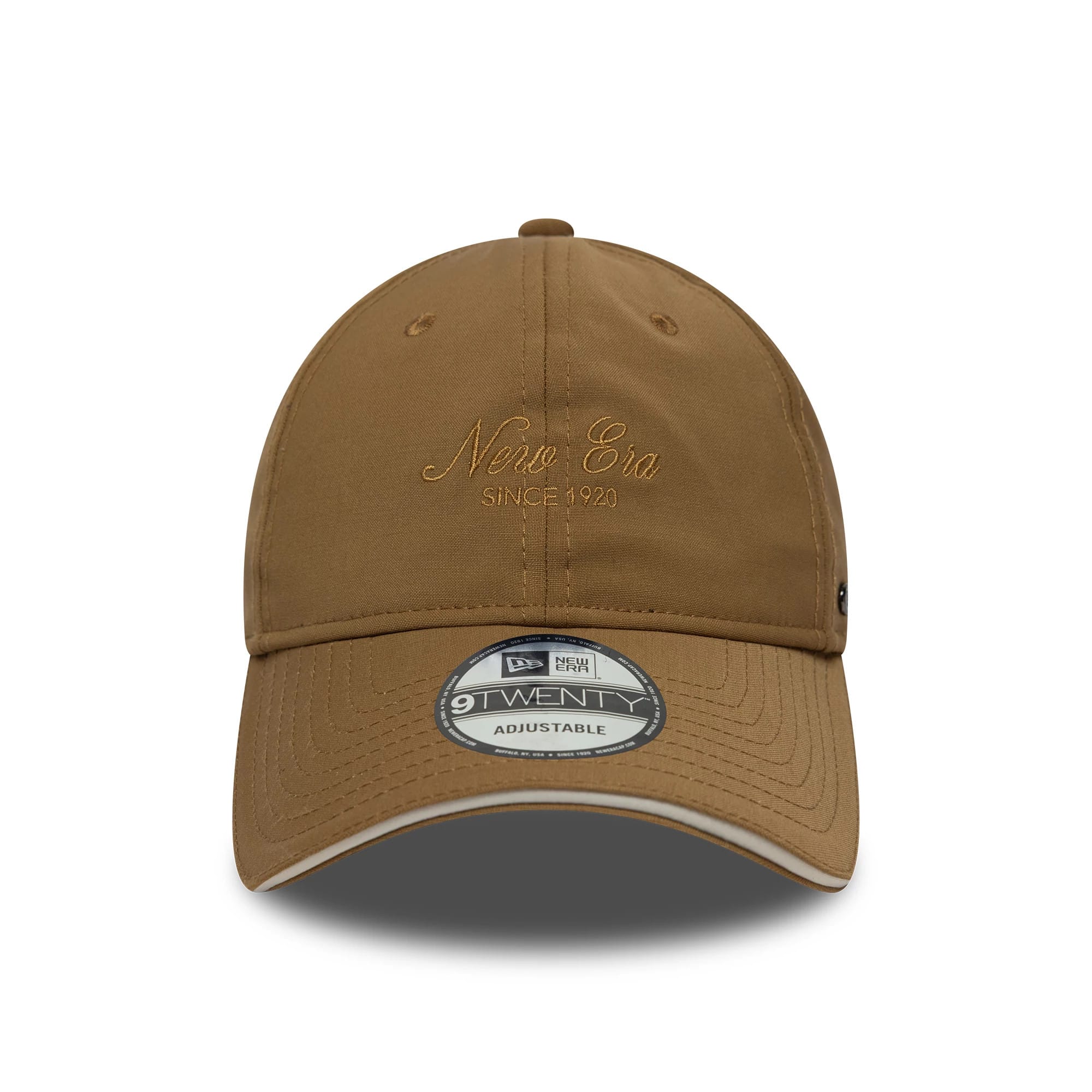 Pictured is this New Era Heritage 9TWENTY in light beige. 2