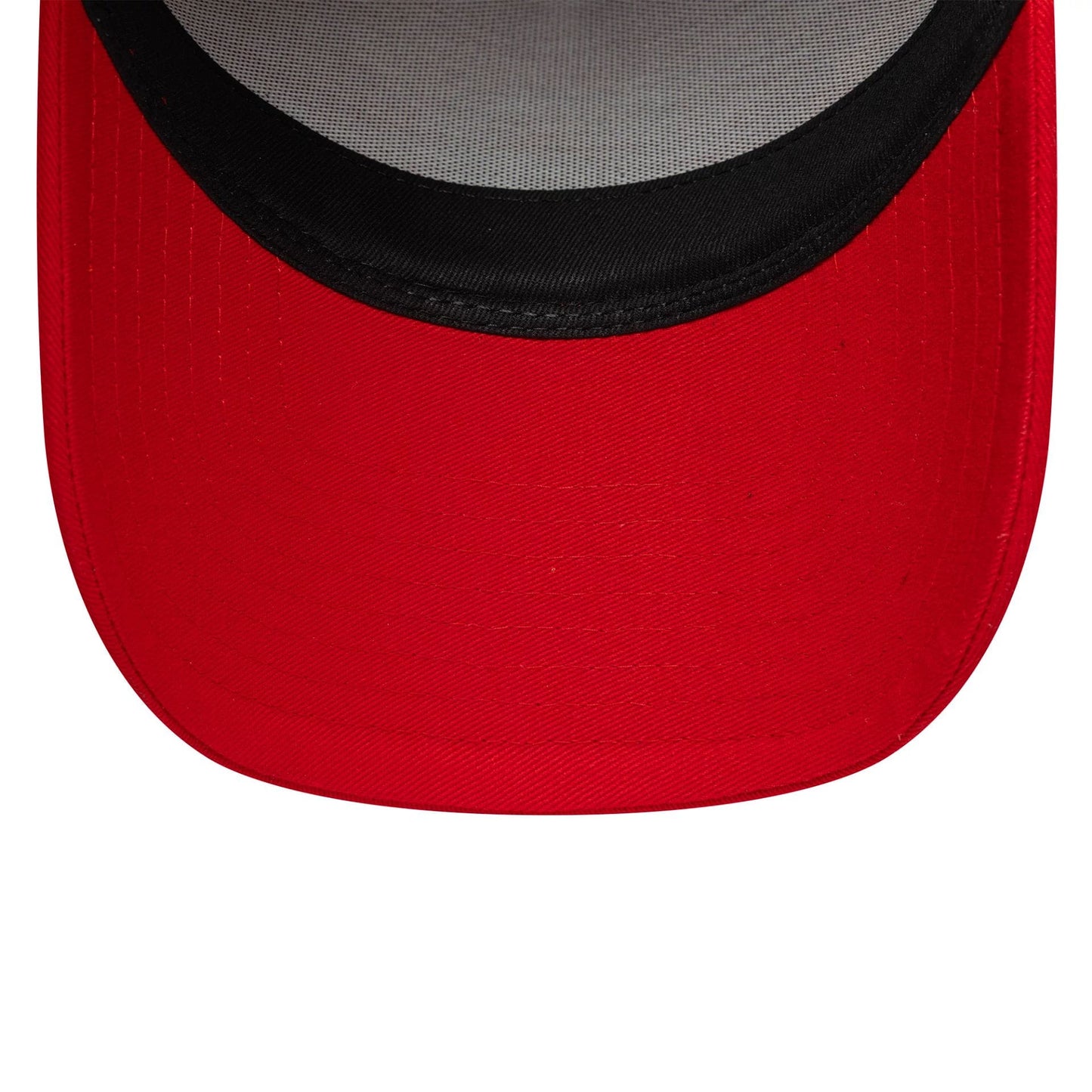 Pictured is this Ducati Corse Logo 9FORTY E-Frame Trucker in red. 5