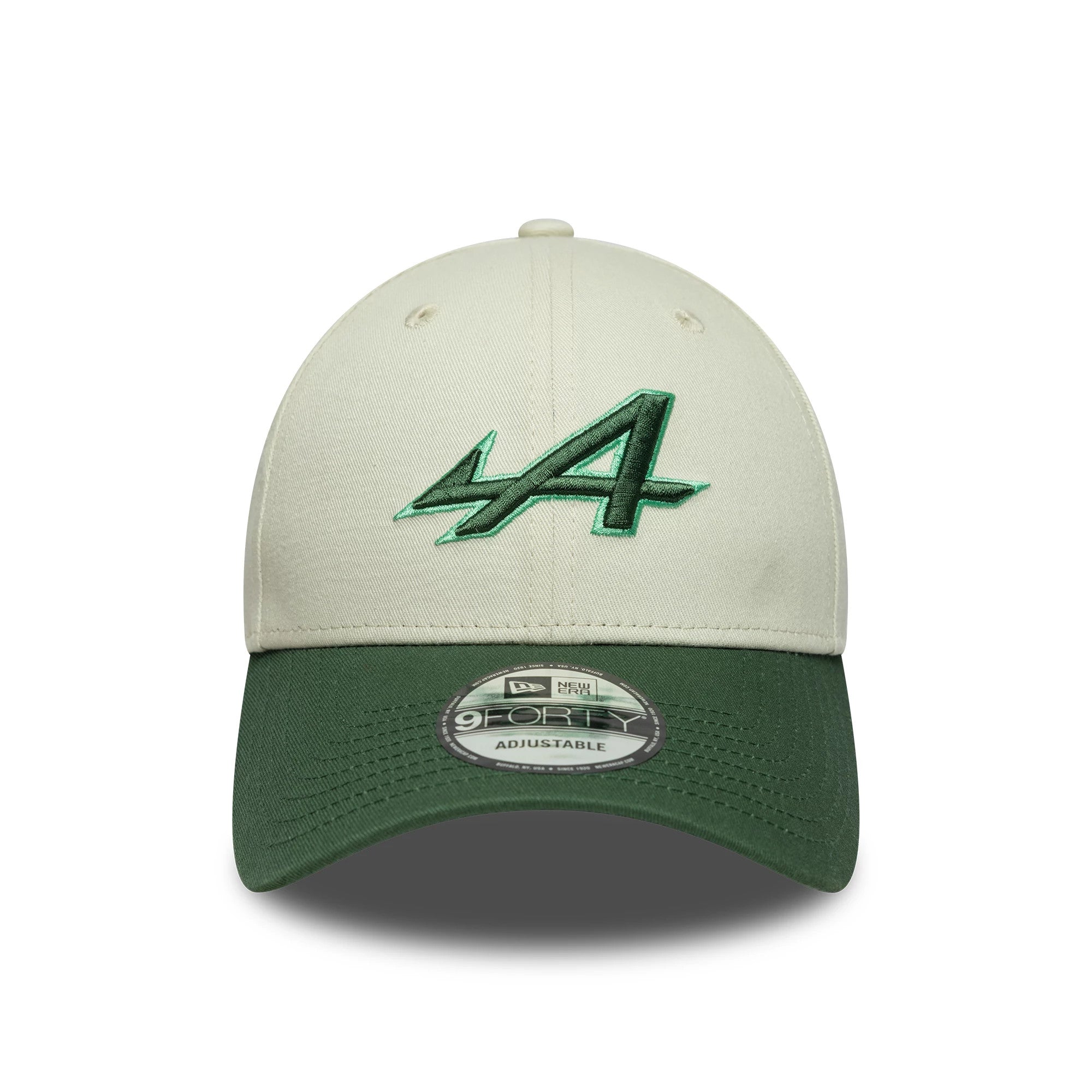 Pictured is this Alpine Racing 9FORTY in white. 2