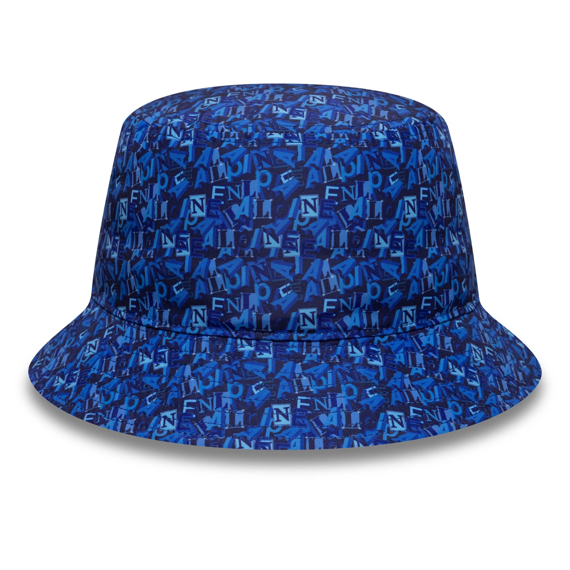 Pictured is this All Over Print Alpine Racing Bucket in navy. 4