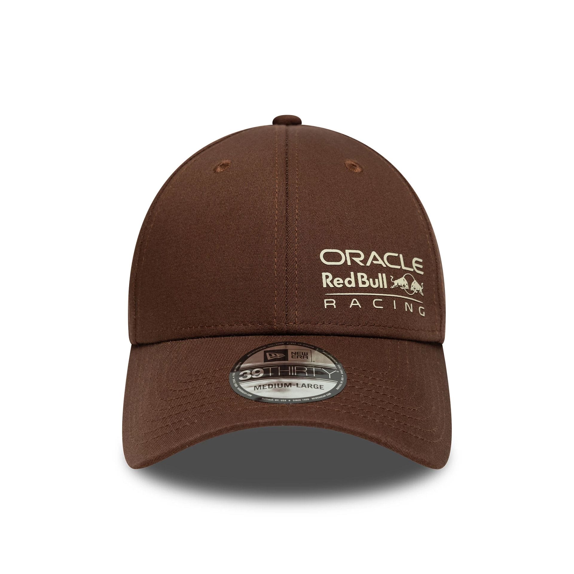 Pictured is this Red Bull Racing 39THIRTY Stretch Fit in Dark Brown. 2