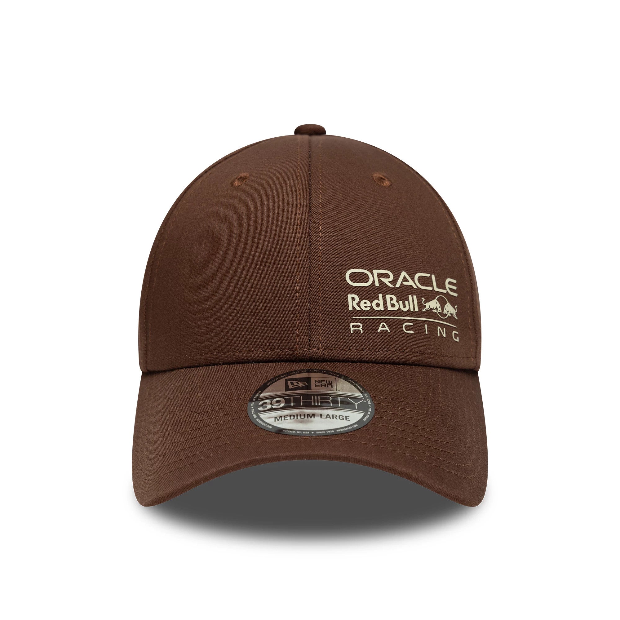 Pictured is this Red Bull Racing 39THIRTY Stretch Fit in Dark Brown. 2