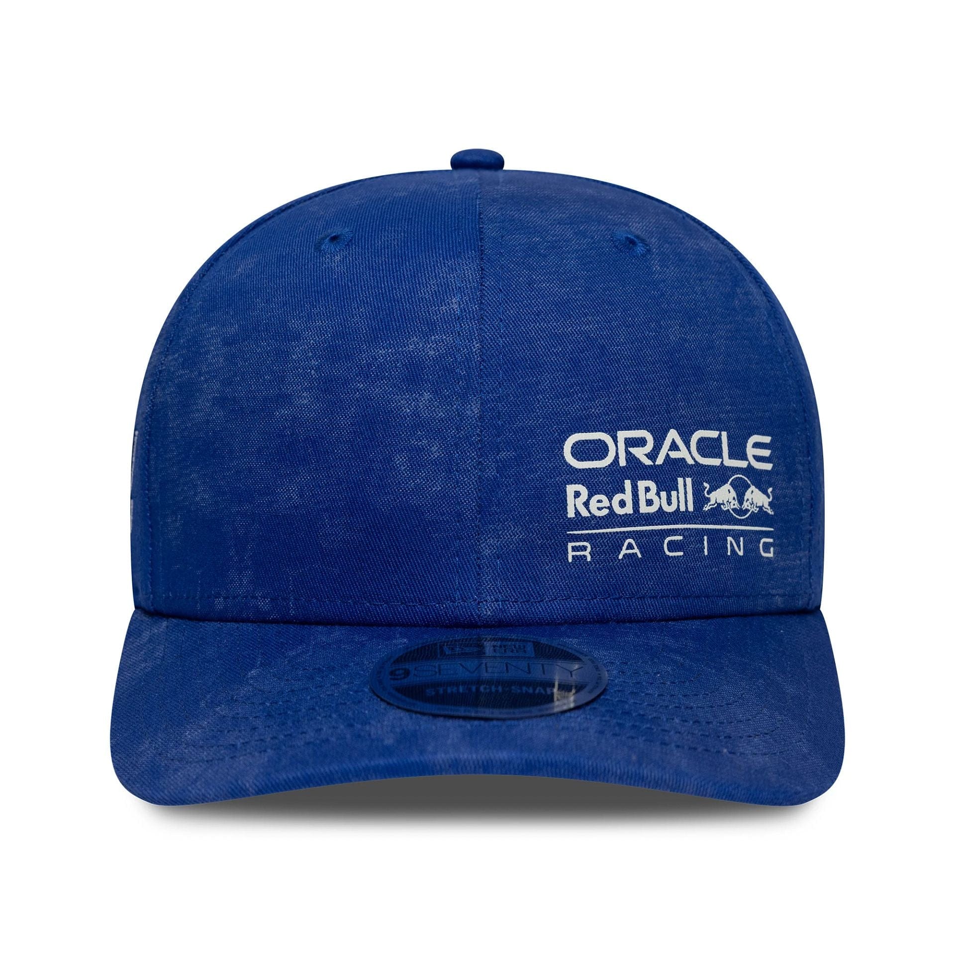 Pictured is this Washed Denim Red Bull Racing 9SEVENTY Stretch Snap in blue. 2