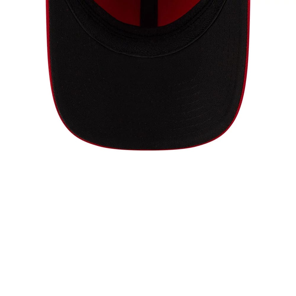 Pictured is this MLB Player Replica LA Angels 39THIRTY M-Crown Stretch Fit cap in red. 2